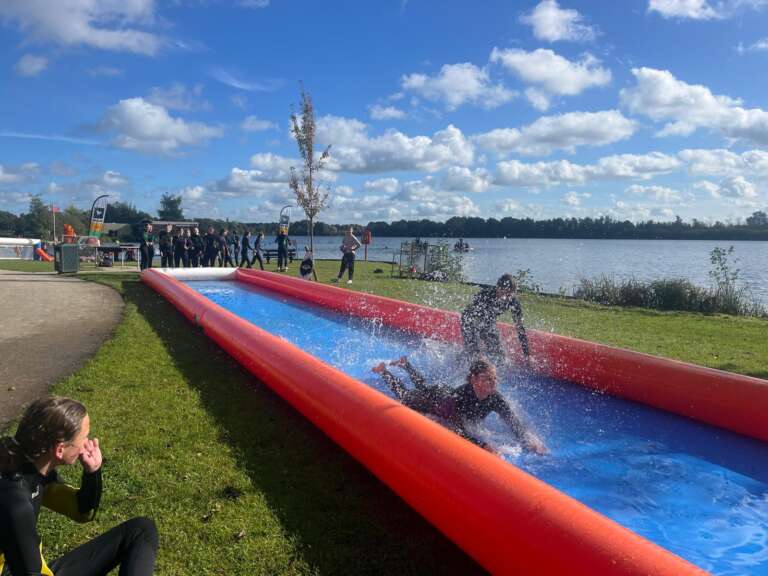 Alle leerlingen op sportdag